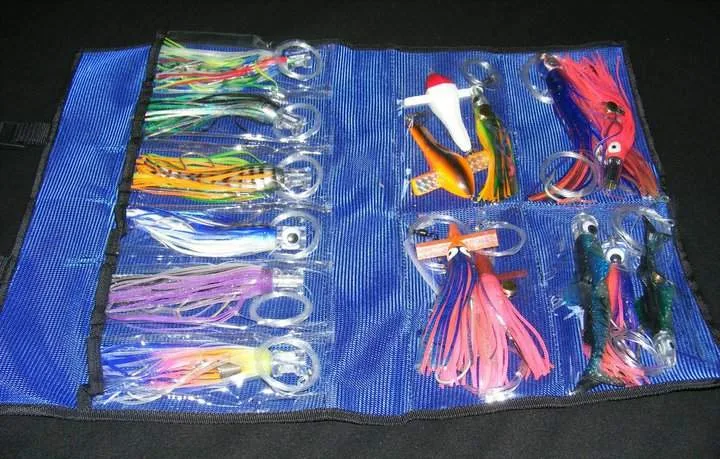 Bolsa com amostras de corrico de alto mar.